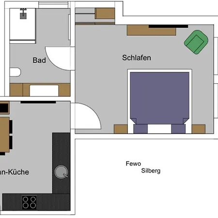 Gaestehaus Goellblick 比绍夫斯维森